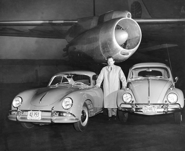 Ferry Porsche 356 and Beetle